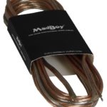 MadBoy kirkas kaiutinkaapeli, pituus 10m on matalahäiriöinen kaapeli ammattikäyttöön. Yhteensopiva lähes kaikkien vahvistimien -ja kaiuttimien kanssa.